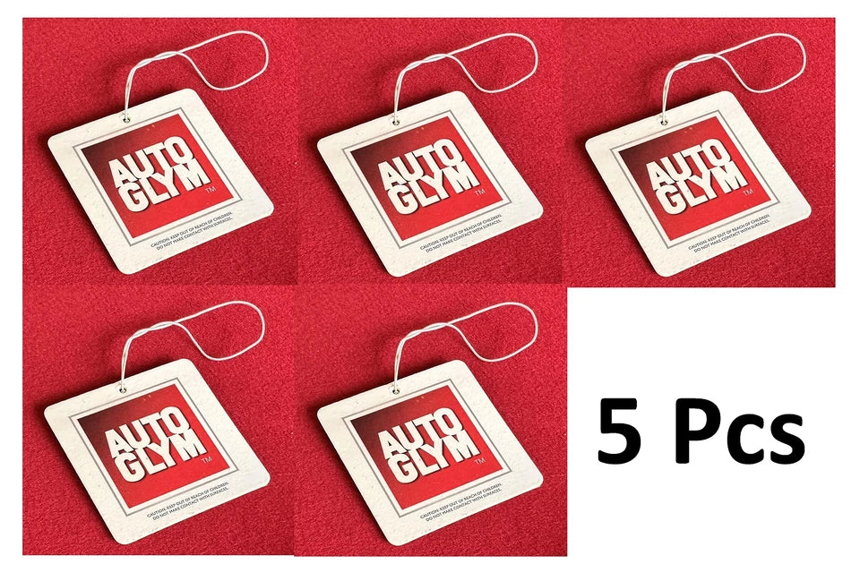 5x Autoglym Hanging Air Freshener Classic Fragrance