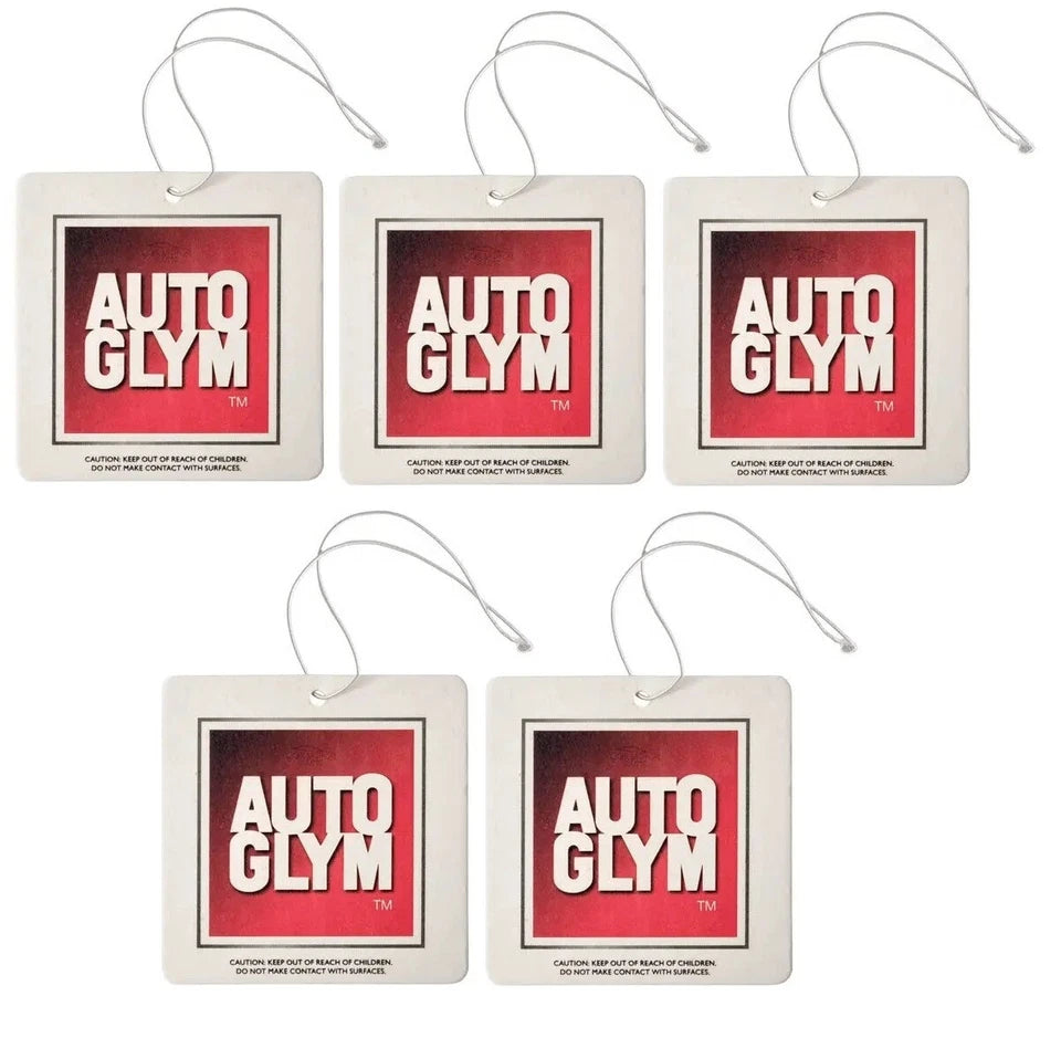 5x Autoglym Hanging Air Freshener Classic Fragrance