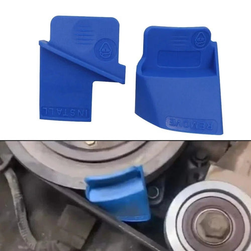 2Pc Stretch Belt Remover & Installer Tool Car Ribbed Drive Belt Removal Aid Too