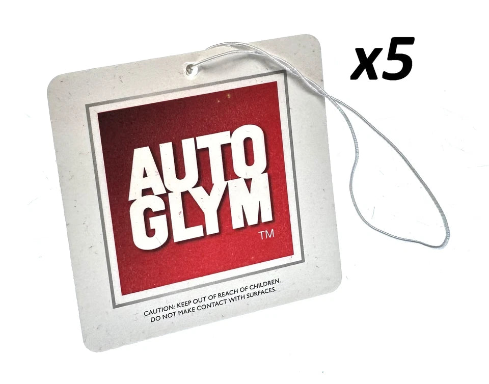 5x Autoglym Hanging Air Freshener Classic Fragrance